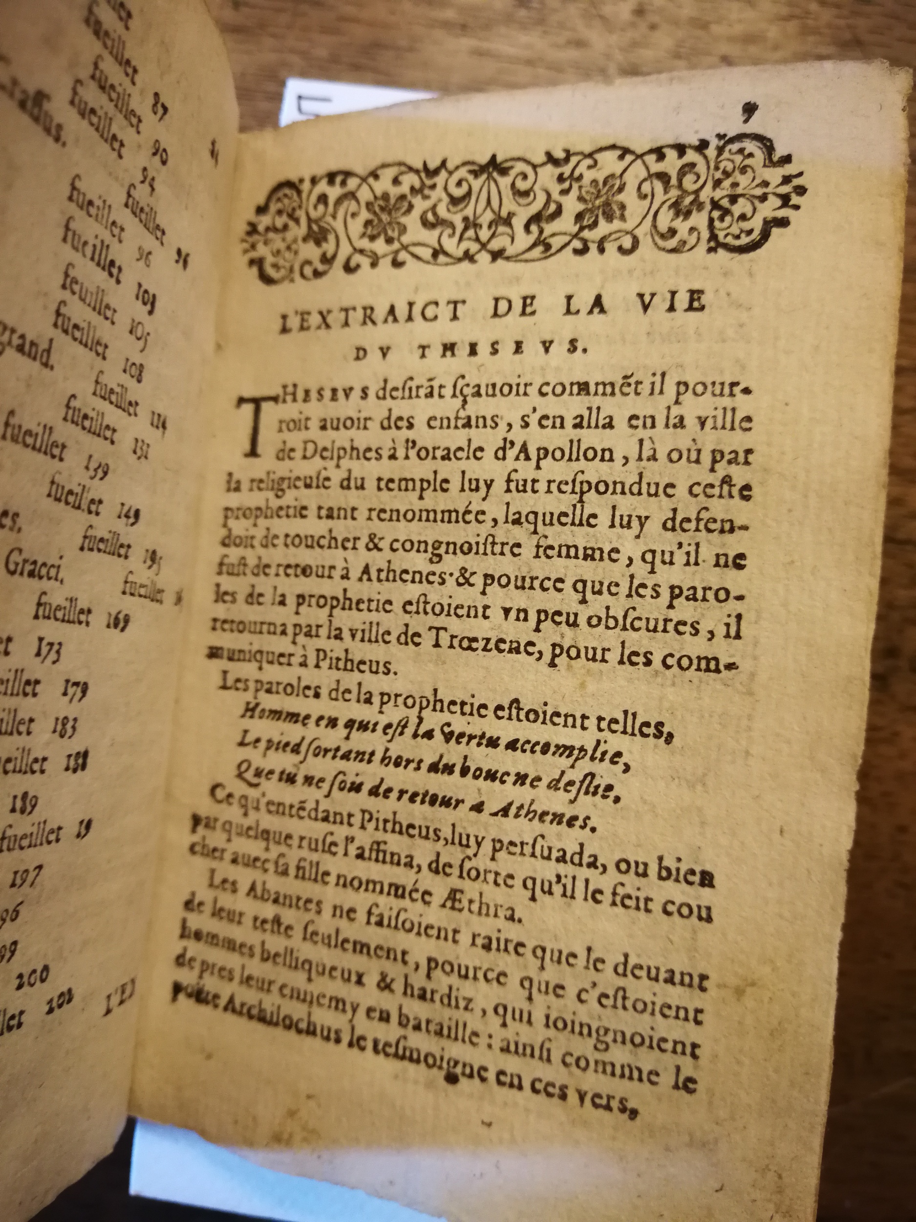 1569 - Benoît Rigaud - Trésor des vies de Plutarque - BNC Florence