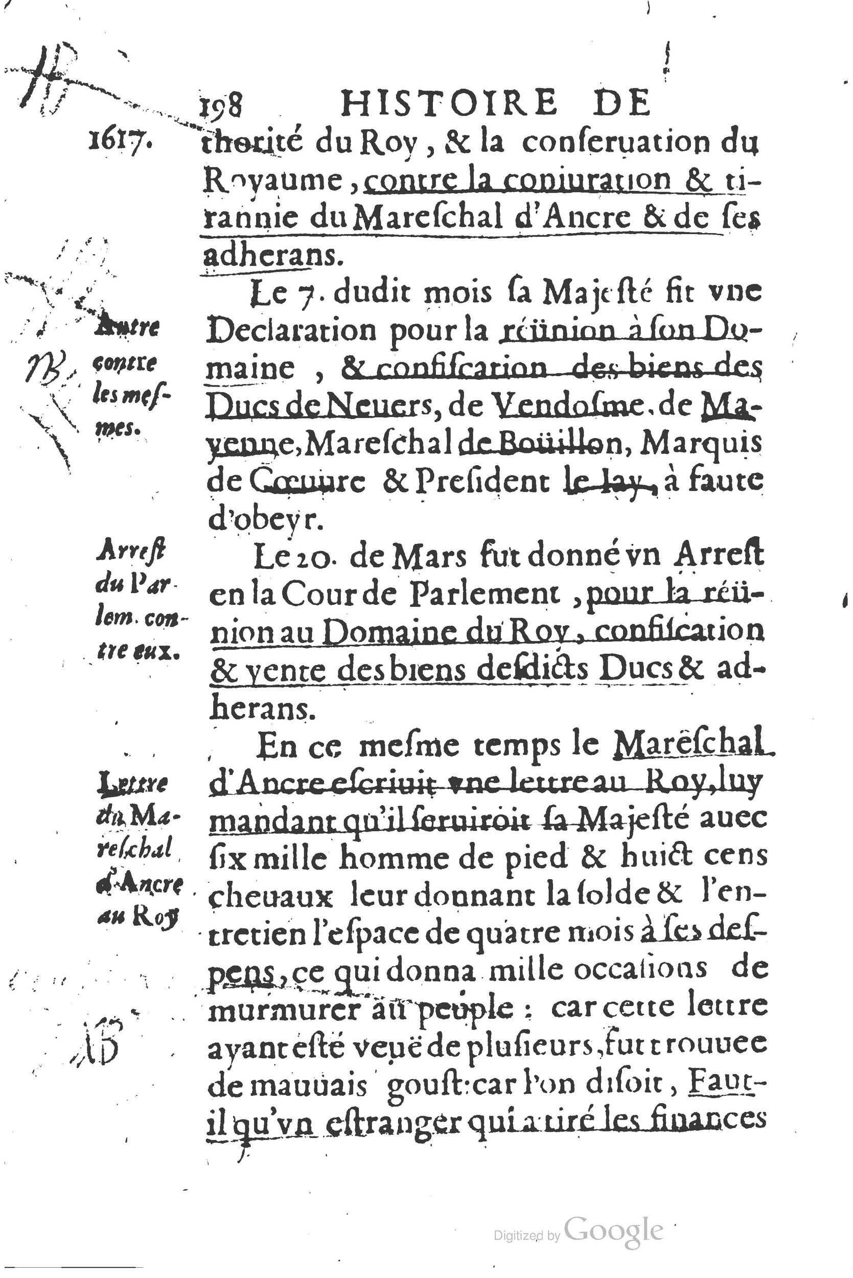 1626 - Joseph Bouillerot - Trésor de l’histoire générale de notre temps - BSB Munich