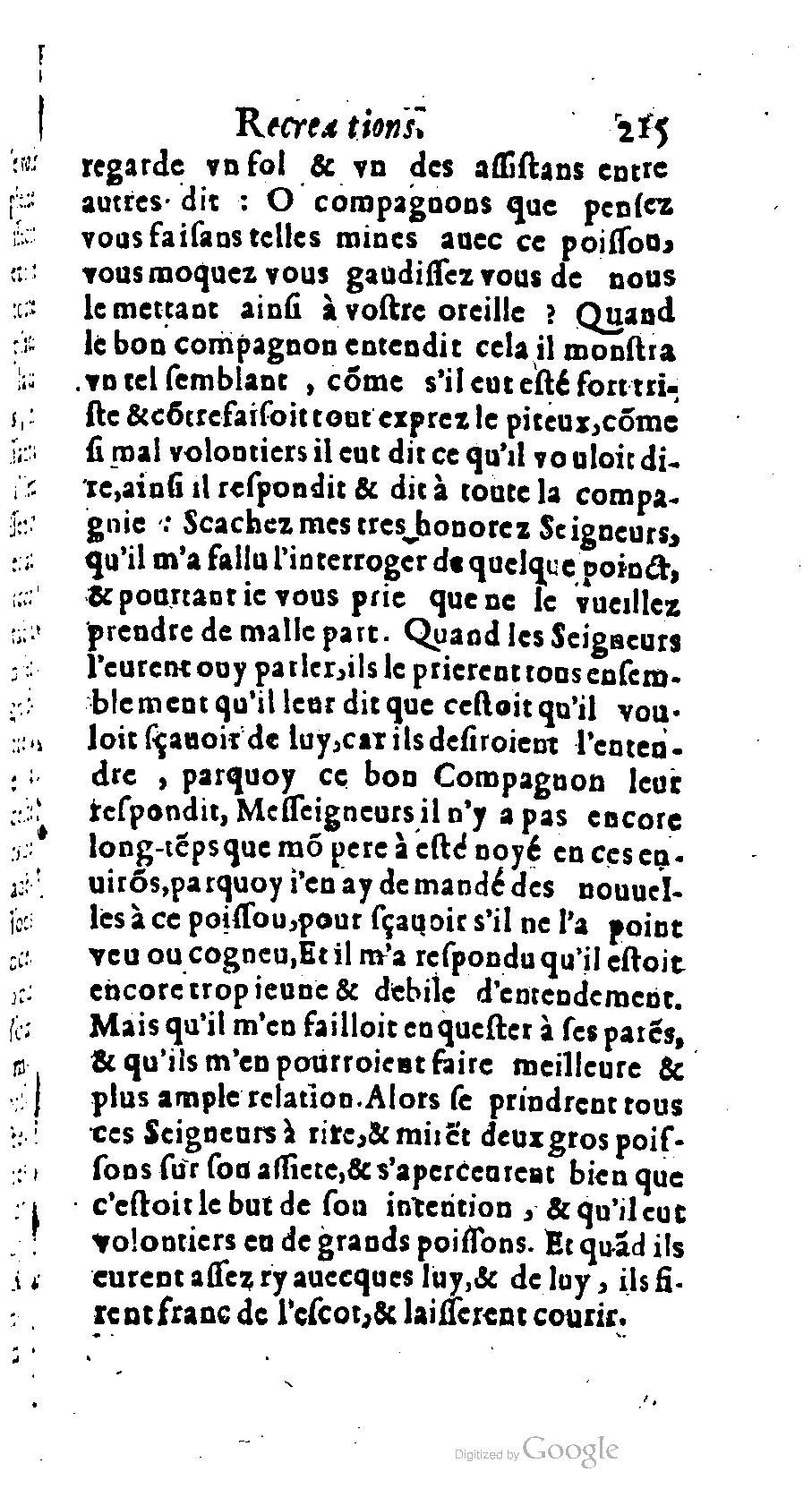 1611 - Romain de Beauvais - Trésor des récréations - BM Lyon