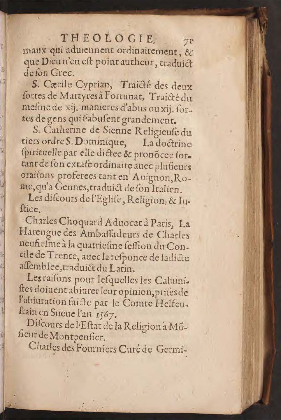 1602 - François Jacquin - Trésor des bons esprits français - BnF Arsenal