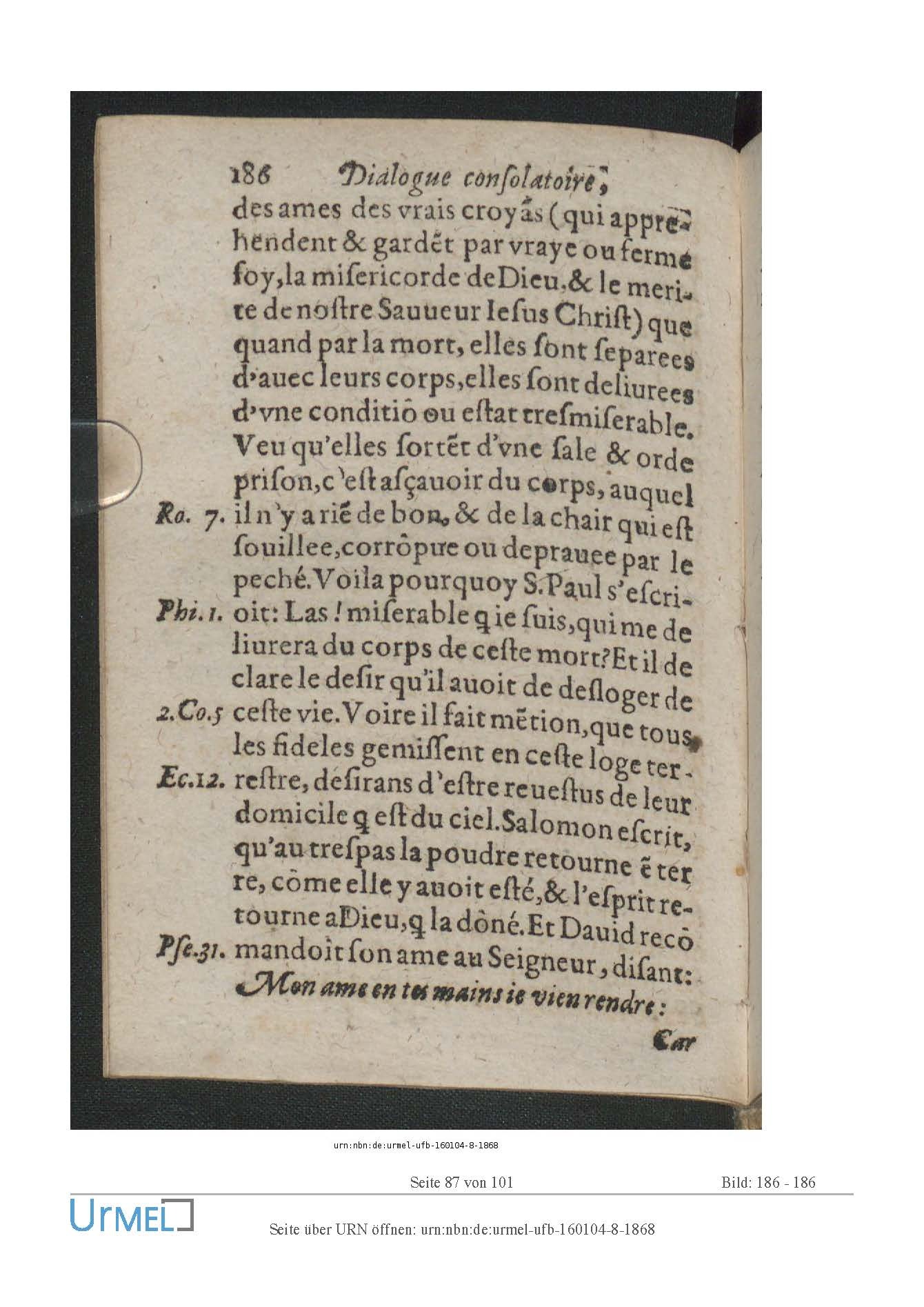 1614 - Jacques Flamand - Trésor spirituel qui contient des consolations - Universität Erfurt