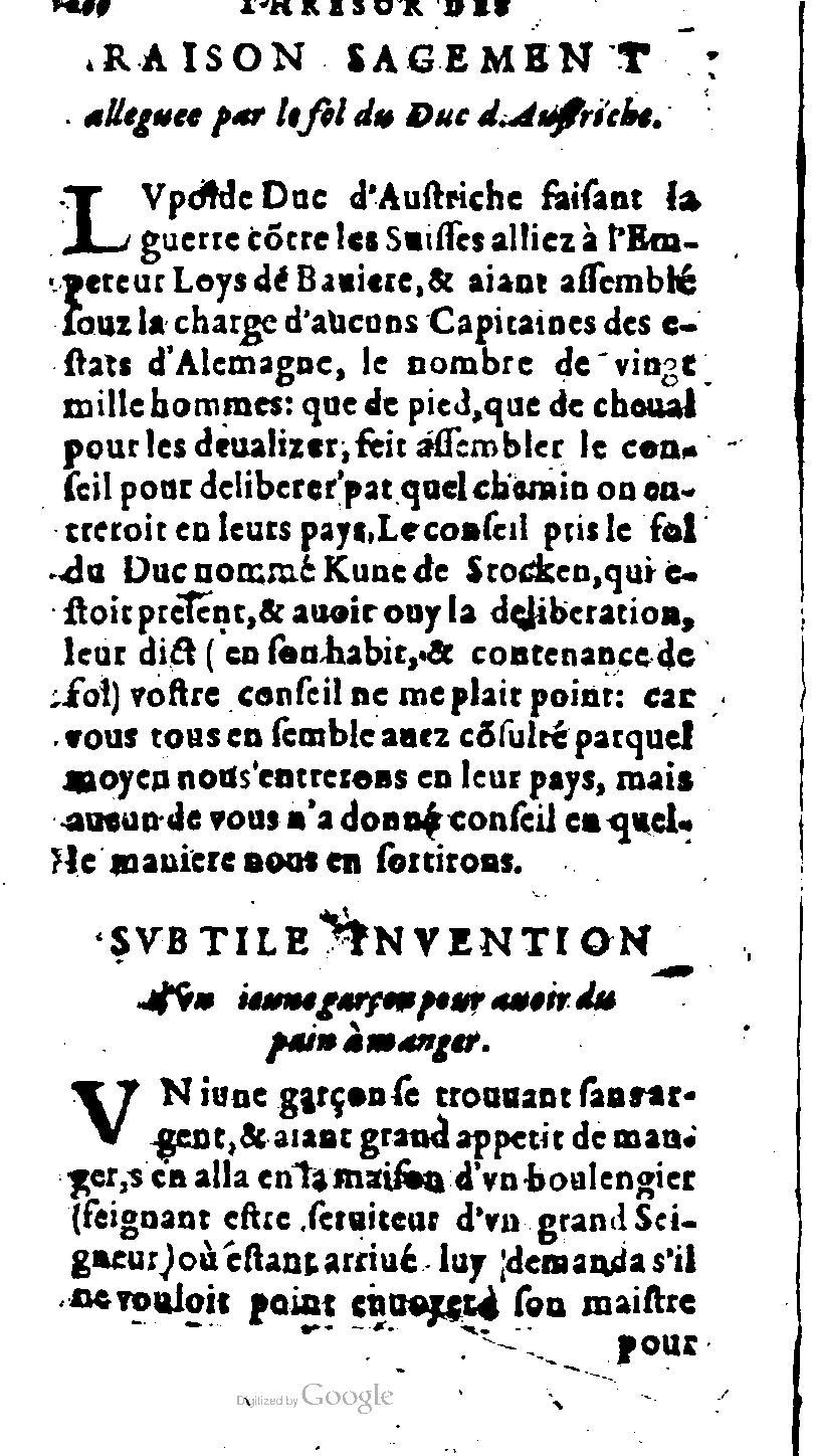 1616 - Balthazar Bellère - Trésor des récréations - NK ČR Prague