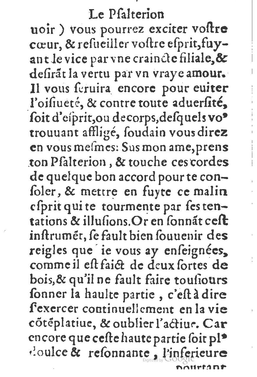 1578 - Guillaume Chaudière - Trésor de dévotion traitant de plusieurs belles vertus - BM Lyon