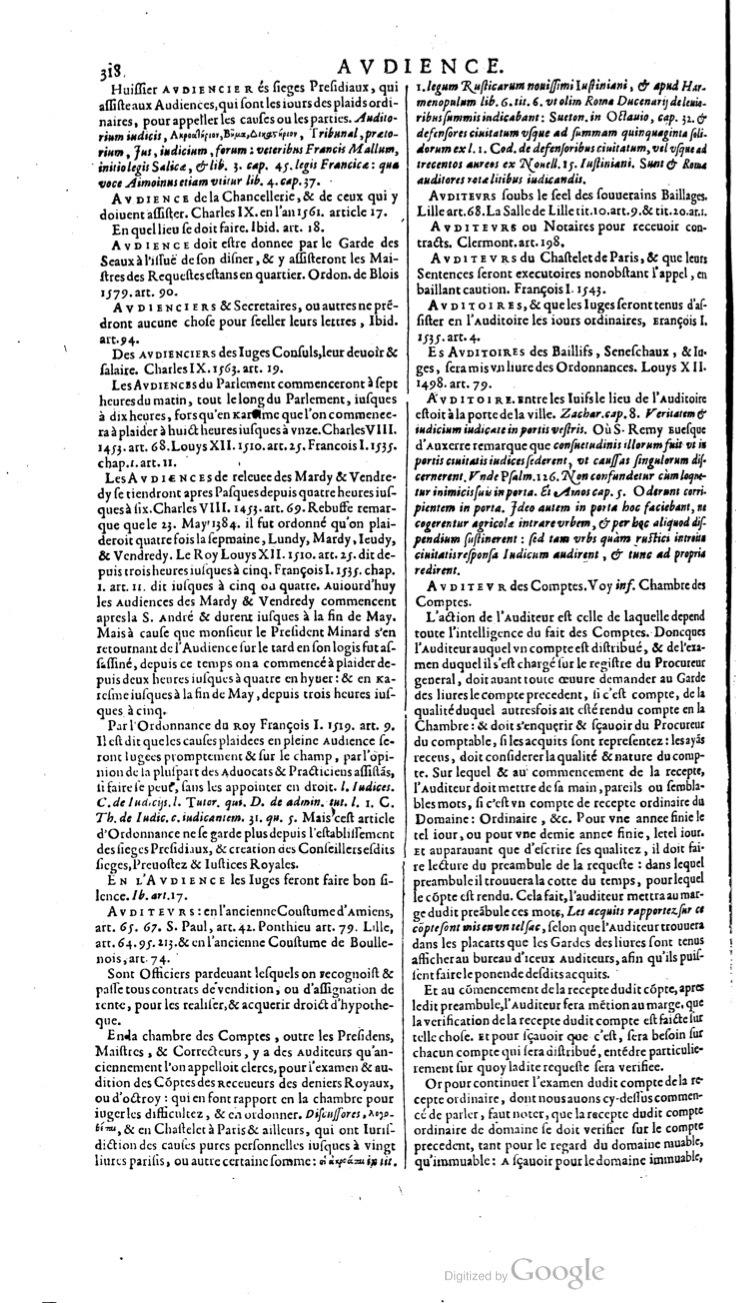 1629 - Veuve Nicolas Buon - Trésor du droit français (21754 T. 1) - BM Lyon