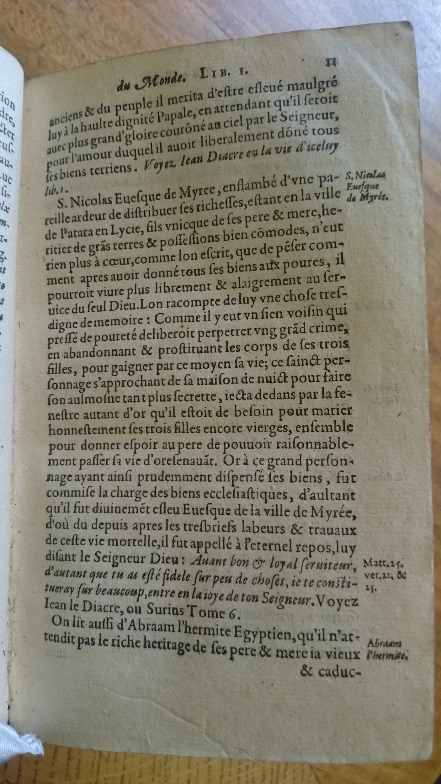 1585 - Jean Bogard - Trésor des faits et dits mémorables des hommes saints et illustres - Douai Quincy