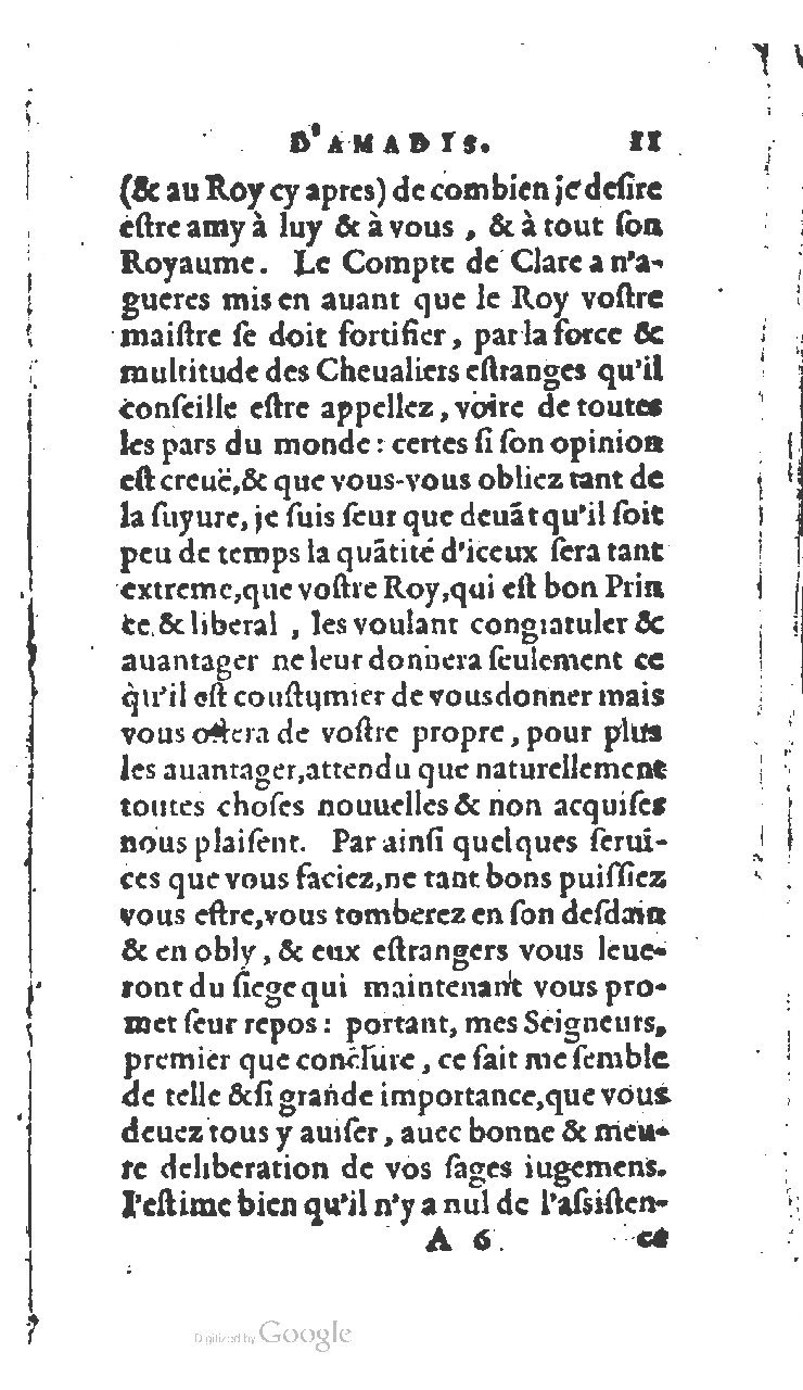 1572 - Jan van Waesberghe - Trésor des Amadis - BNC Rome 1572 - Jan van Waesberghe - Trésor des Amadis - BNC Rome