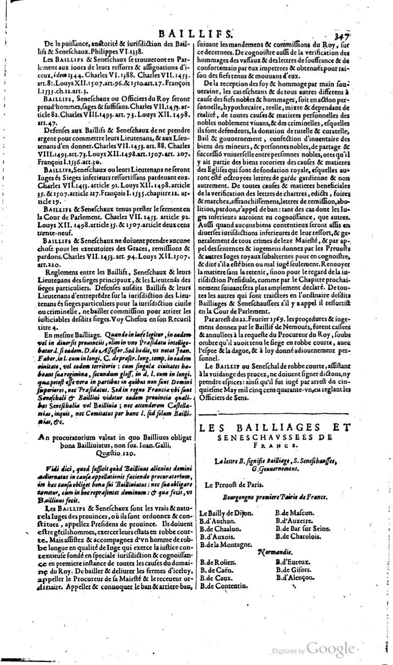 1629 - Veuve Nicolas Buon - Trésor du droit français (29620 T. 1) - BM Lyon
