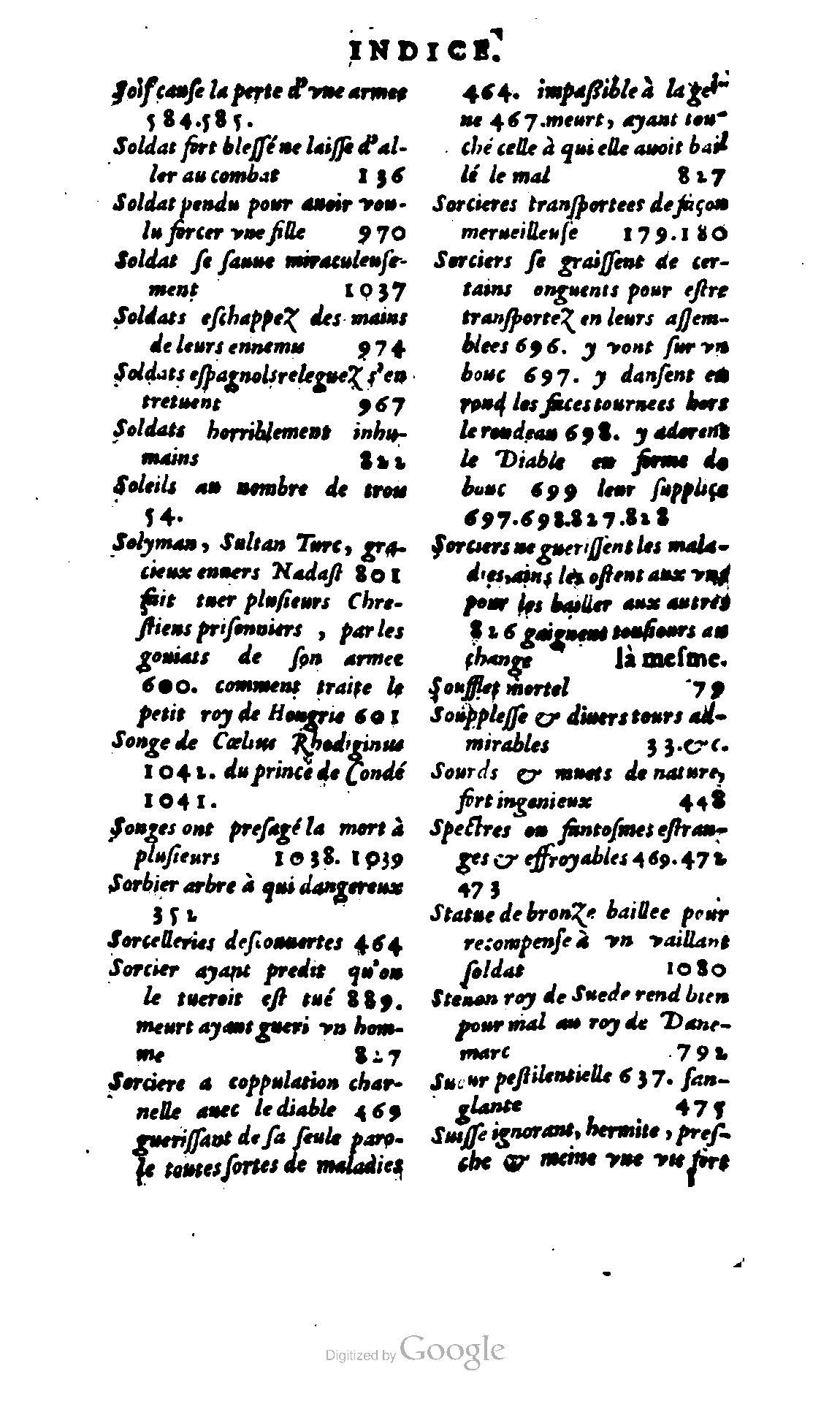 1620 - Samuel Crespin - Trésor d’histoires admirables et mémorables - BCU Lausanne
