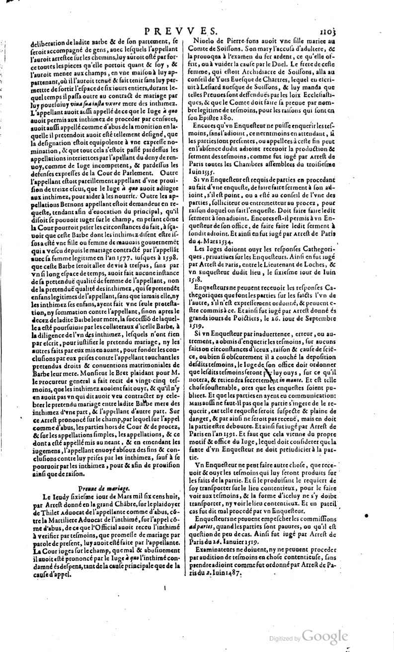 1629 - Veuve Nicolas Buon - Trésor du droit français (29620 T. 2) - BM Lyon
