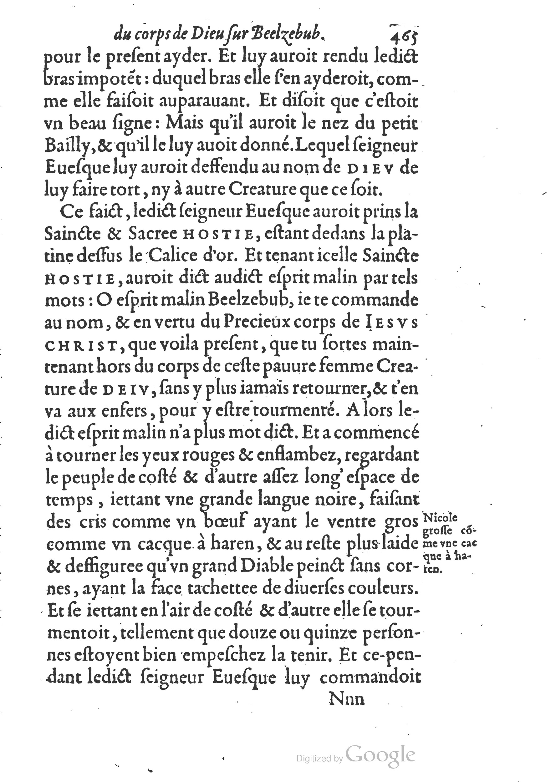 1578 - Nicolas Chesneau - Trésor et entière histoire de la triomphante victoire du corps de Dieu sur l’esprit malin - British Library 1578 - Nicolas Chesneau - Trésor et entière histoire de la triomphante victoire du corps de Dieu sur l’esprit malin - British Library