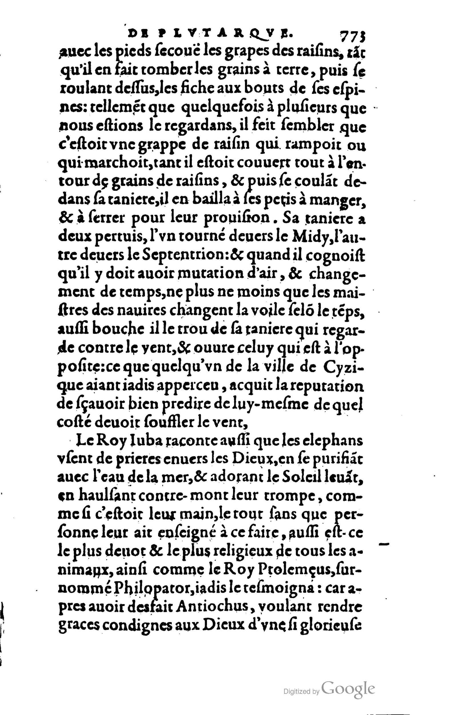 1578 - Jean Poupy - Trésor des morales de Plutarque - BSB Munich 1578 - Jean Poupy - Trésor des morales de Plutarque - BSB Munich