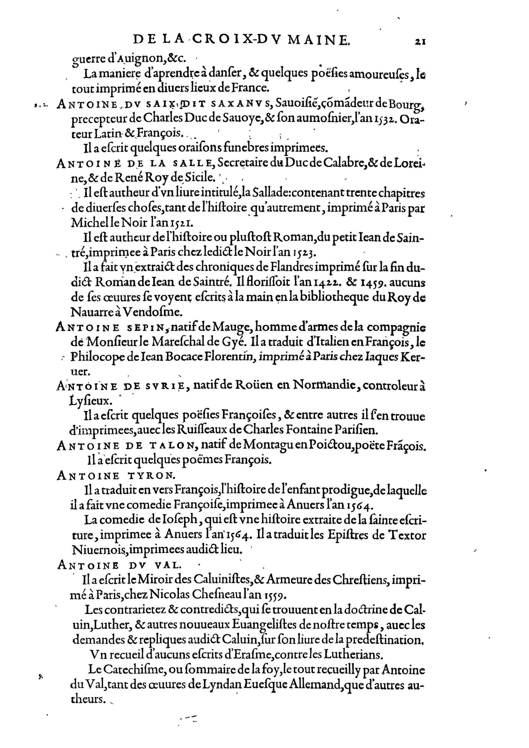 1584 - Abel L&#039;Angelier - Bibliothèques françaises - BnF