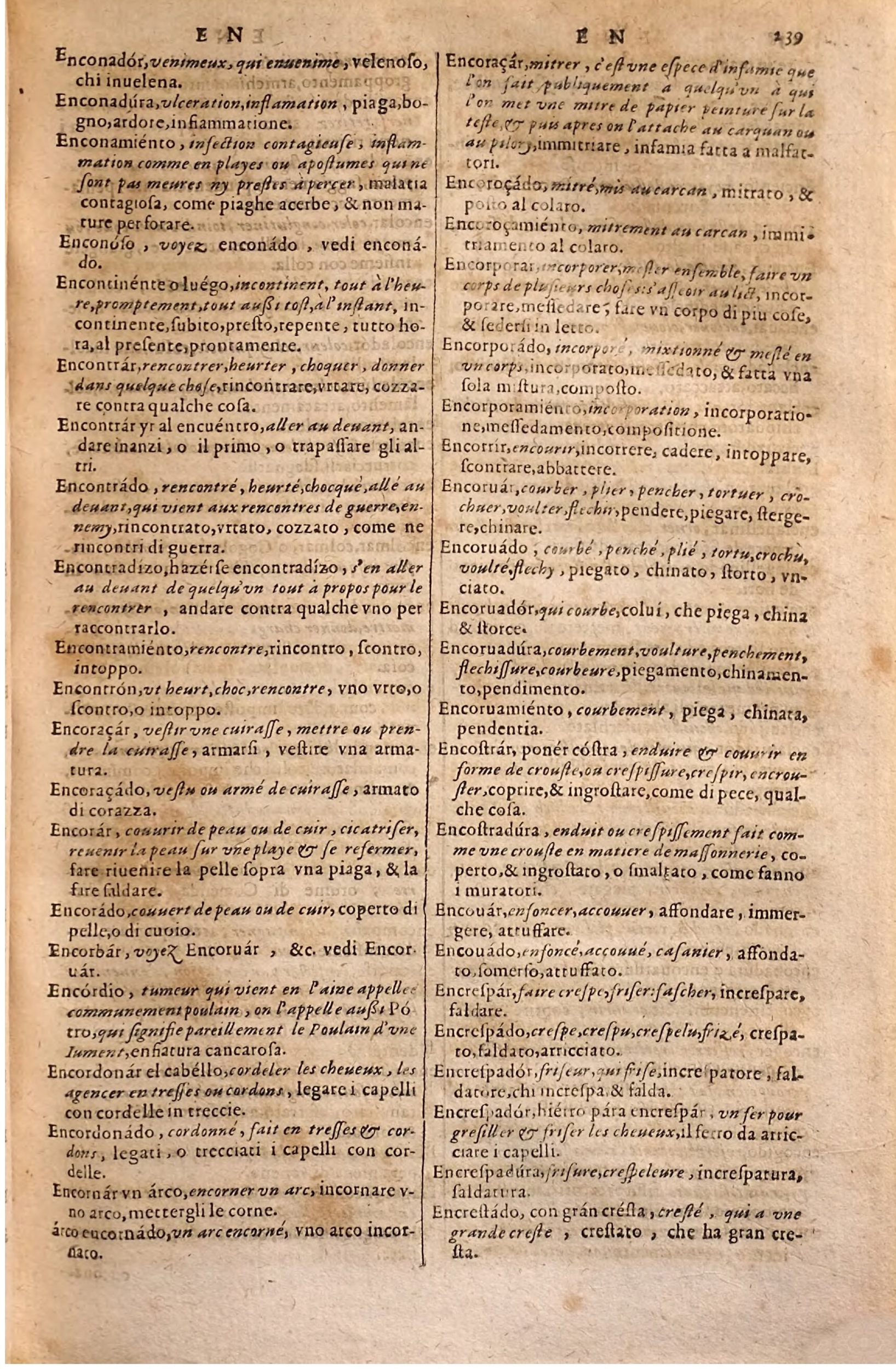 1627 - Jacques Crespin - Trésor des trois langues - Regensburg