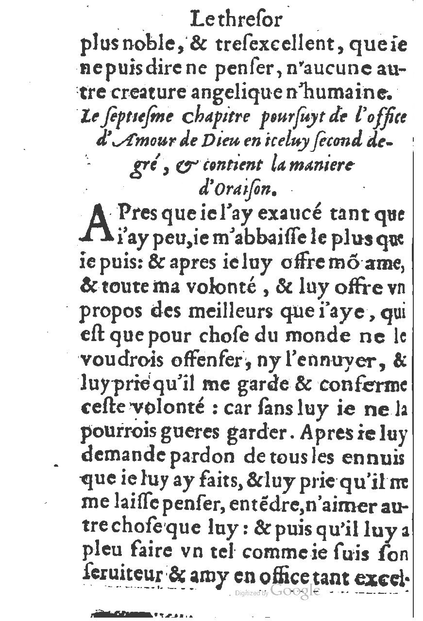 1578 - Guillaume Chaudière - Trésor de dévotion traitant de plusieurs belles vertus - BM Lyon