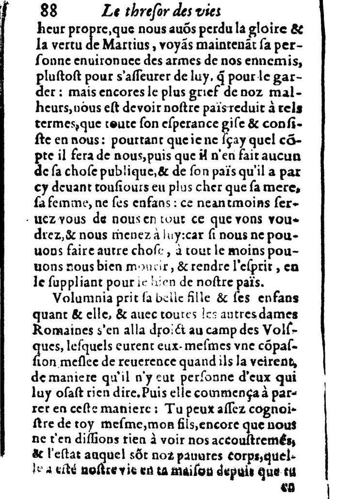 1611 - Pierre Rigaud - Trésor des vies de Plutarque - BM Lyon