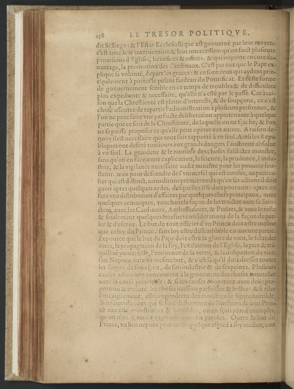 1608 - Nicolas Du Fossé - Trésor politique - BnF Tolbiac