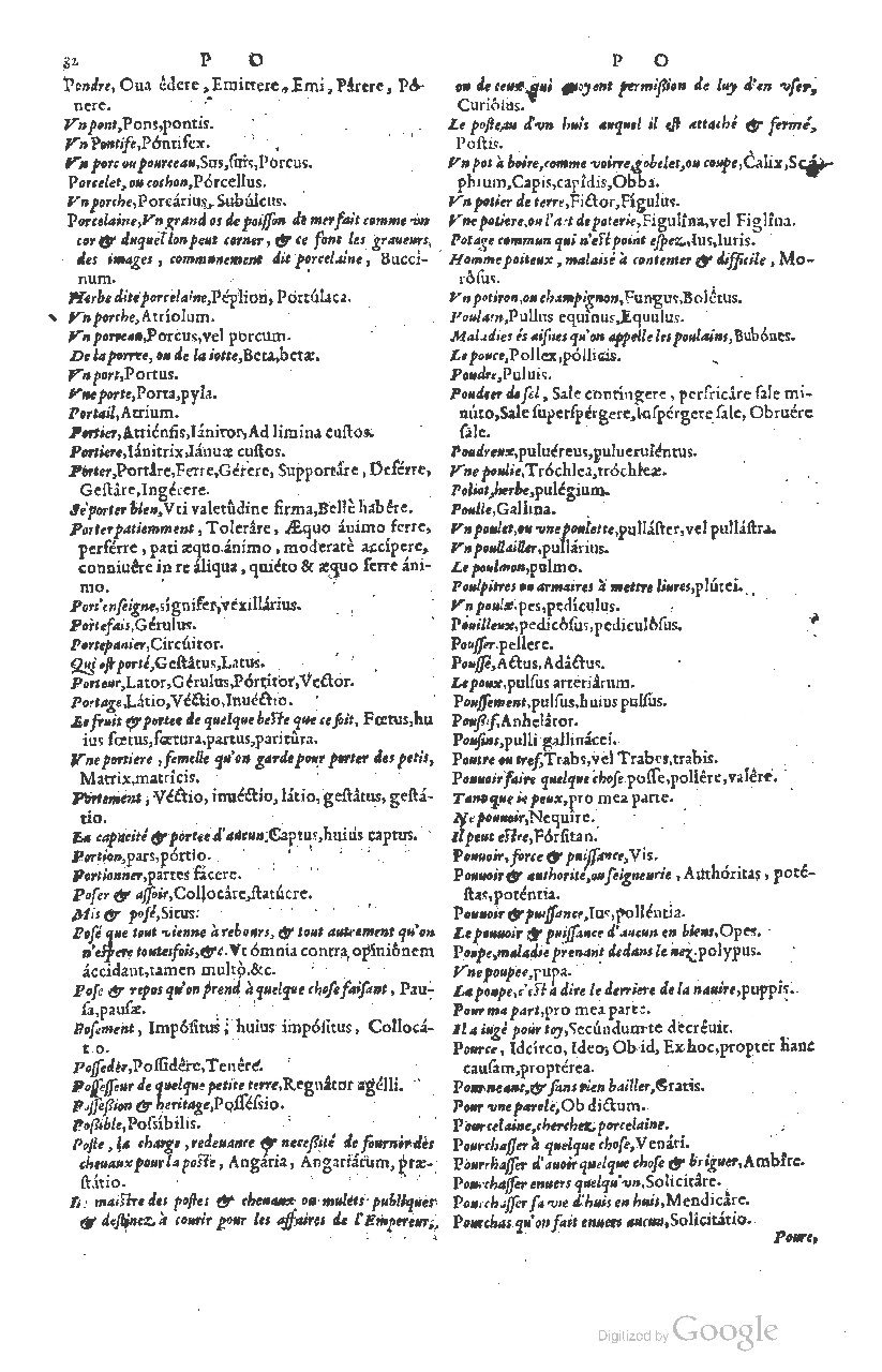 1585 - Simphorianum Beraud et Stephanum Michaëlem - Trésor des mots et traits français - Barcelone 1585 - Simphorianum Beraud et Stephanum Michaëlem - Trésor des mots et traits français - Barcelone