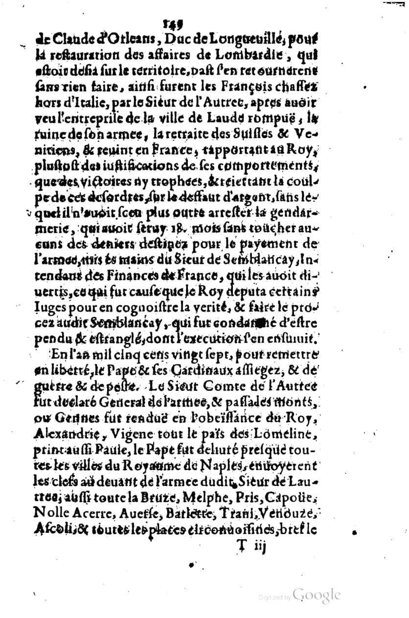 1615 - s.n. 1 - Trésor des trésors de France - BM Lyon 1615 - s.n. 1 - Trésor des trésors de France - BM Lyon