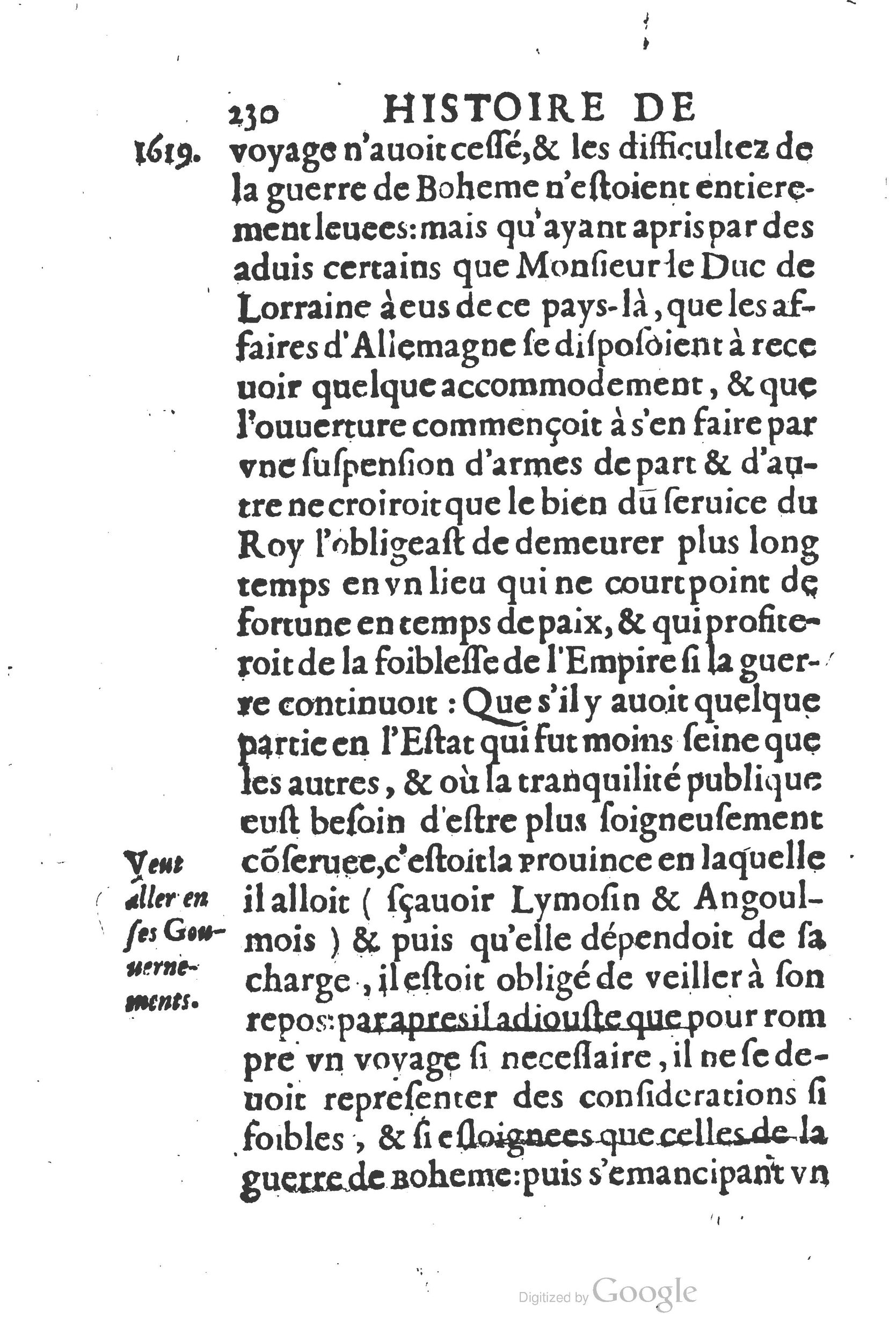 1626 - Joseph Bouillerot - Trésor de l’histoire générale de notre temps - BSB Munich