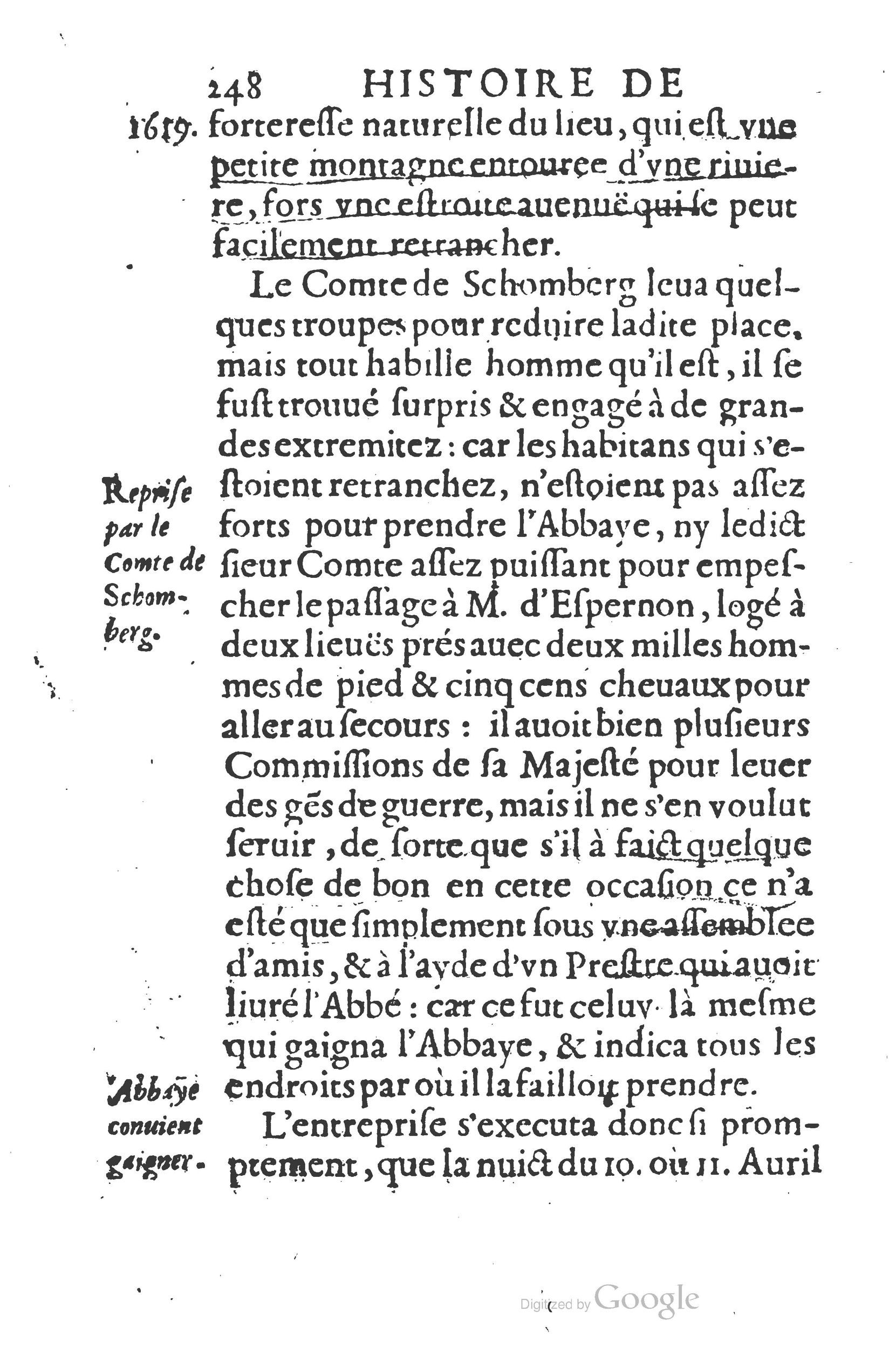 1626 - Joseph Bouillerot - Trésor de l’histoire générale de notre temps - BSB Munich