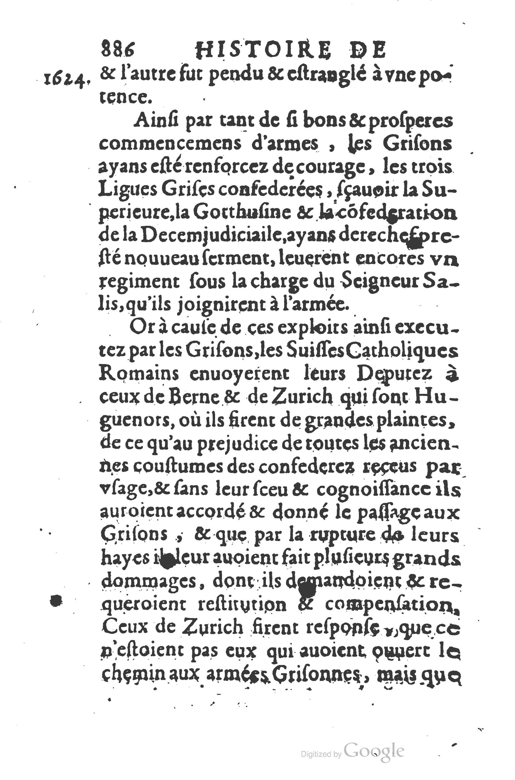 1626 - Joseph Bouillerot - Trésor de l’histoire générale de notre temps - BSB Munich