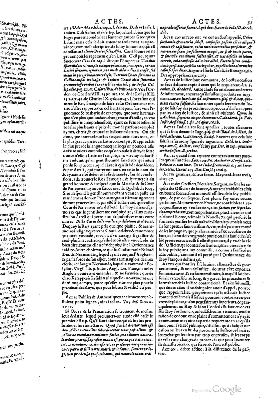 1629 - Veuve Nicolas Buon - Trésor du droit français (29620 T. 1) - BM Lyon