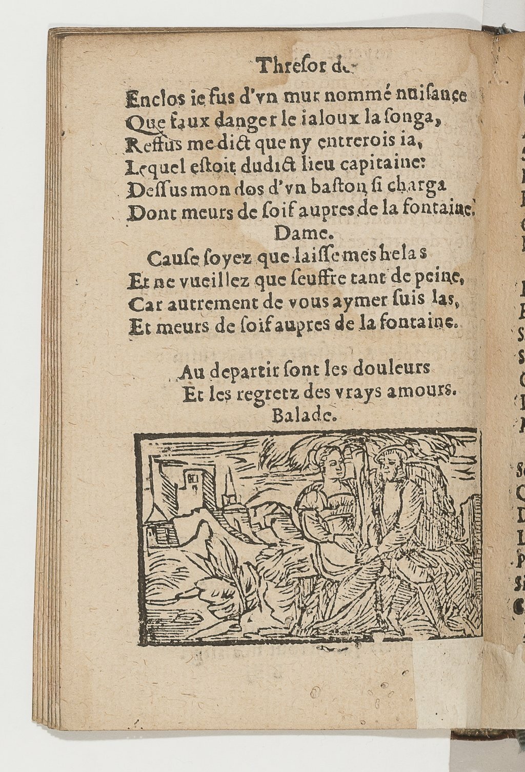 1568c. - Veuve Jean Bonfons - Trésor des joyeuses inventions du parangon de poésies - BnF Arsenal