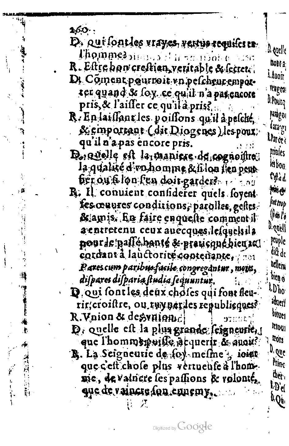 1582 - Nicolas Bonfons - Trésor des sentences dorées - BM Lyon
