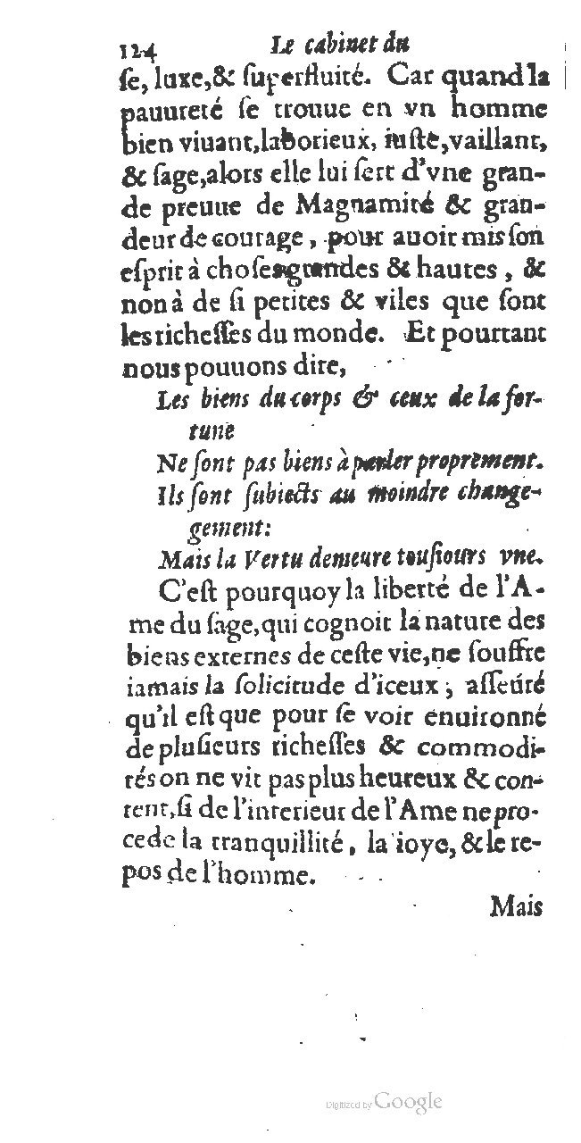 1615 - François Le Fèvre - Cabinet du vrai trésor - BCU Lausanne