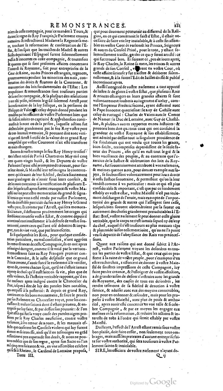 1629 - Veuve Nicolas Buon - Trésor du droit français (21754 T. 3) - BM Lyon