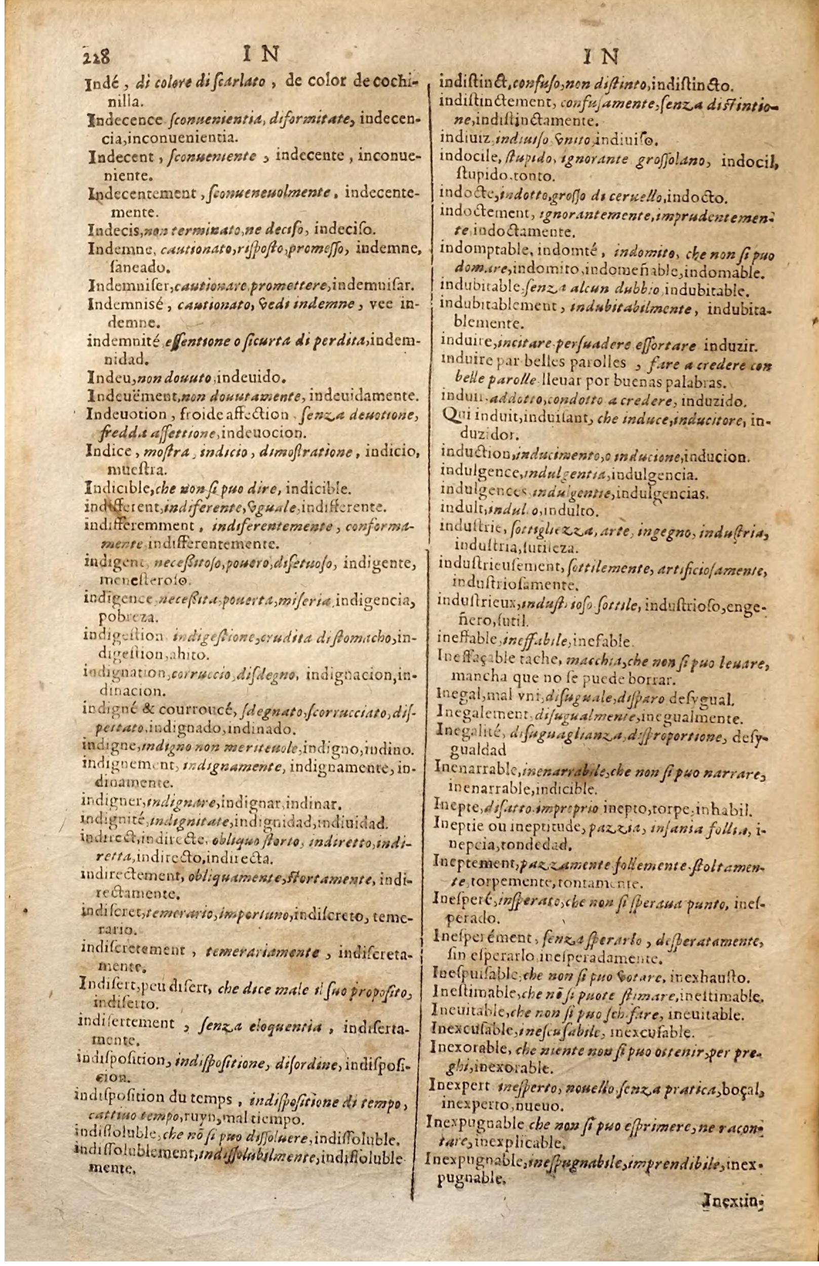 1627 - Jacques Crespin - Trésor des trois langues (Seconde partie) - Regensburg
