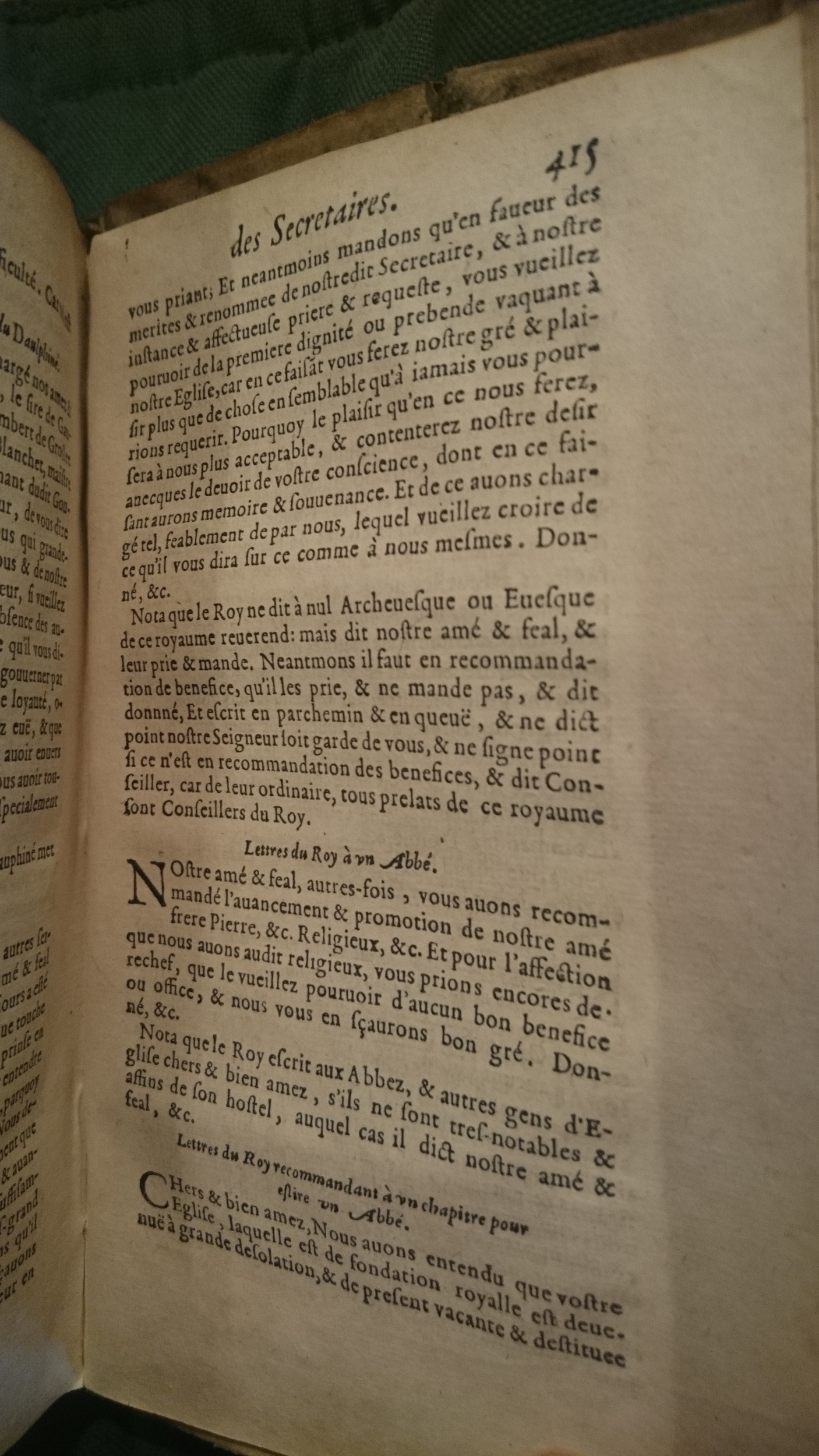 1599 - Abel Langelier - Trésor du nouveau style et protocole de chancellerie - BnF