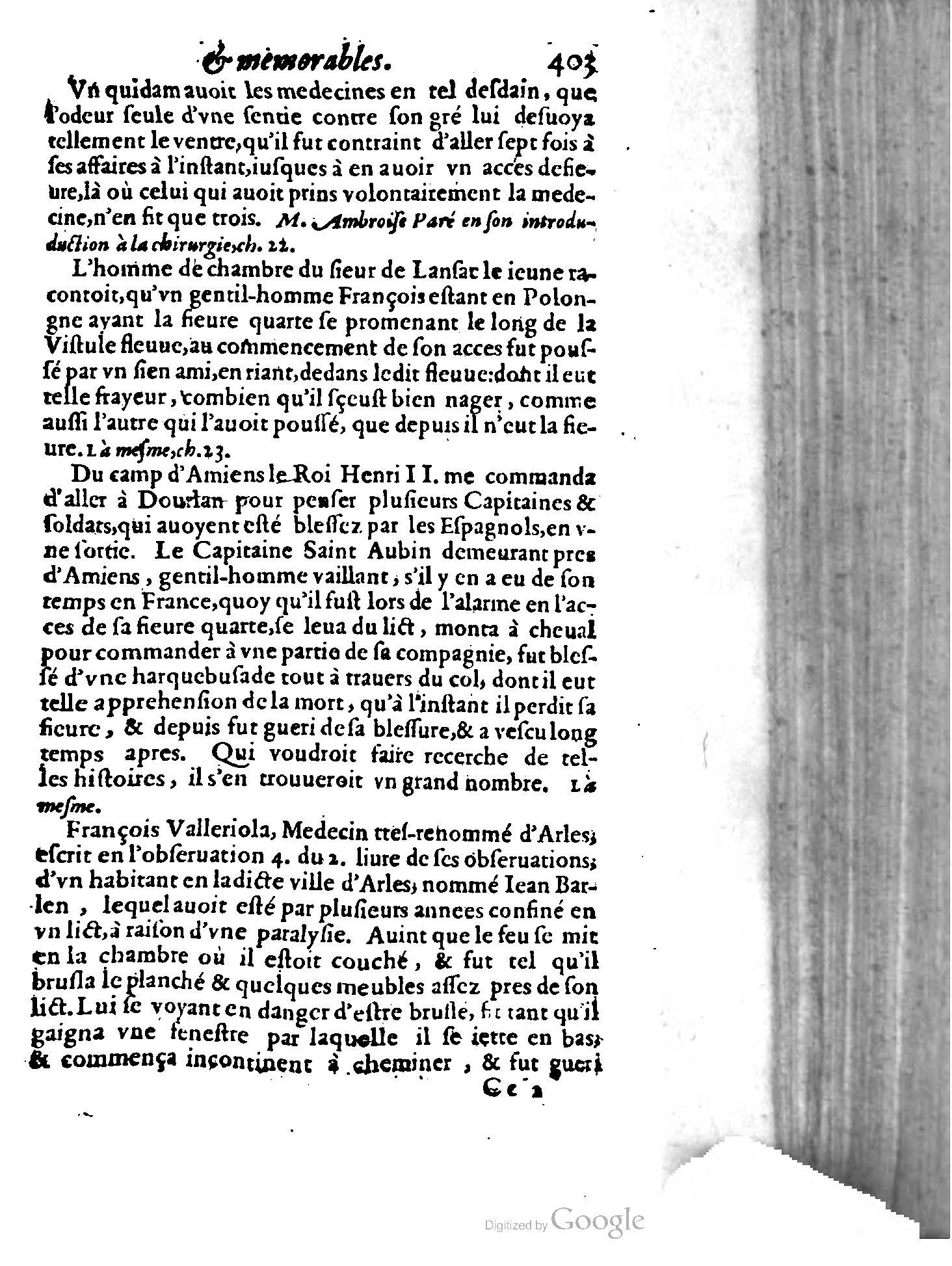 1620 - Samuel Crespin - Trésor d’histoires admirables et mémorables - BCU Lausanne