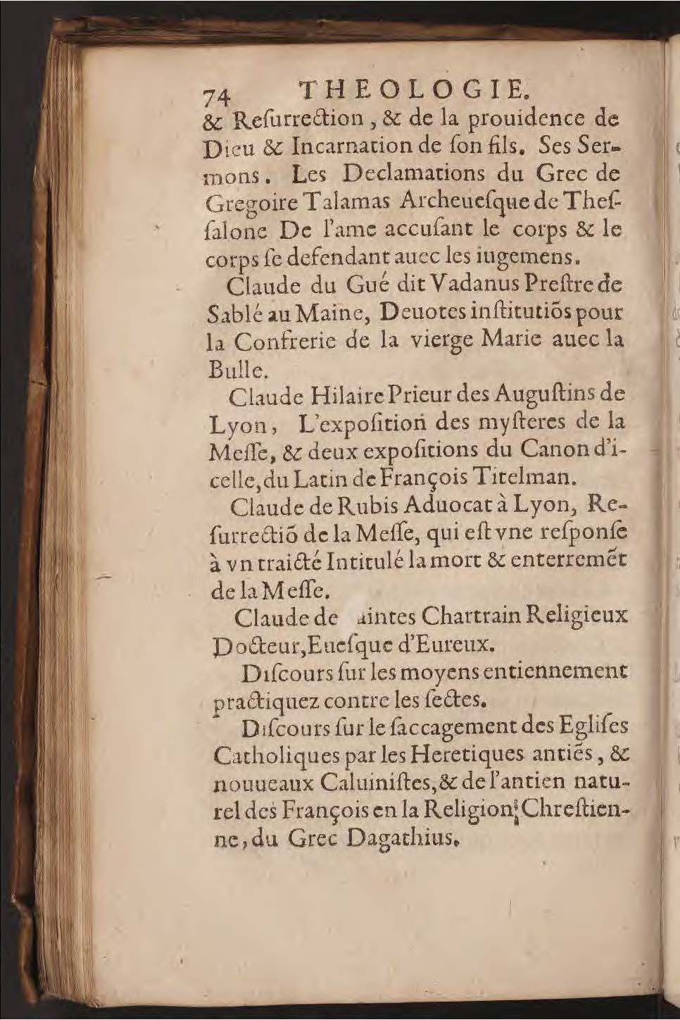 1602 - François Jacquin - Trésor des bons esprits français - BnF Arsenal