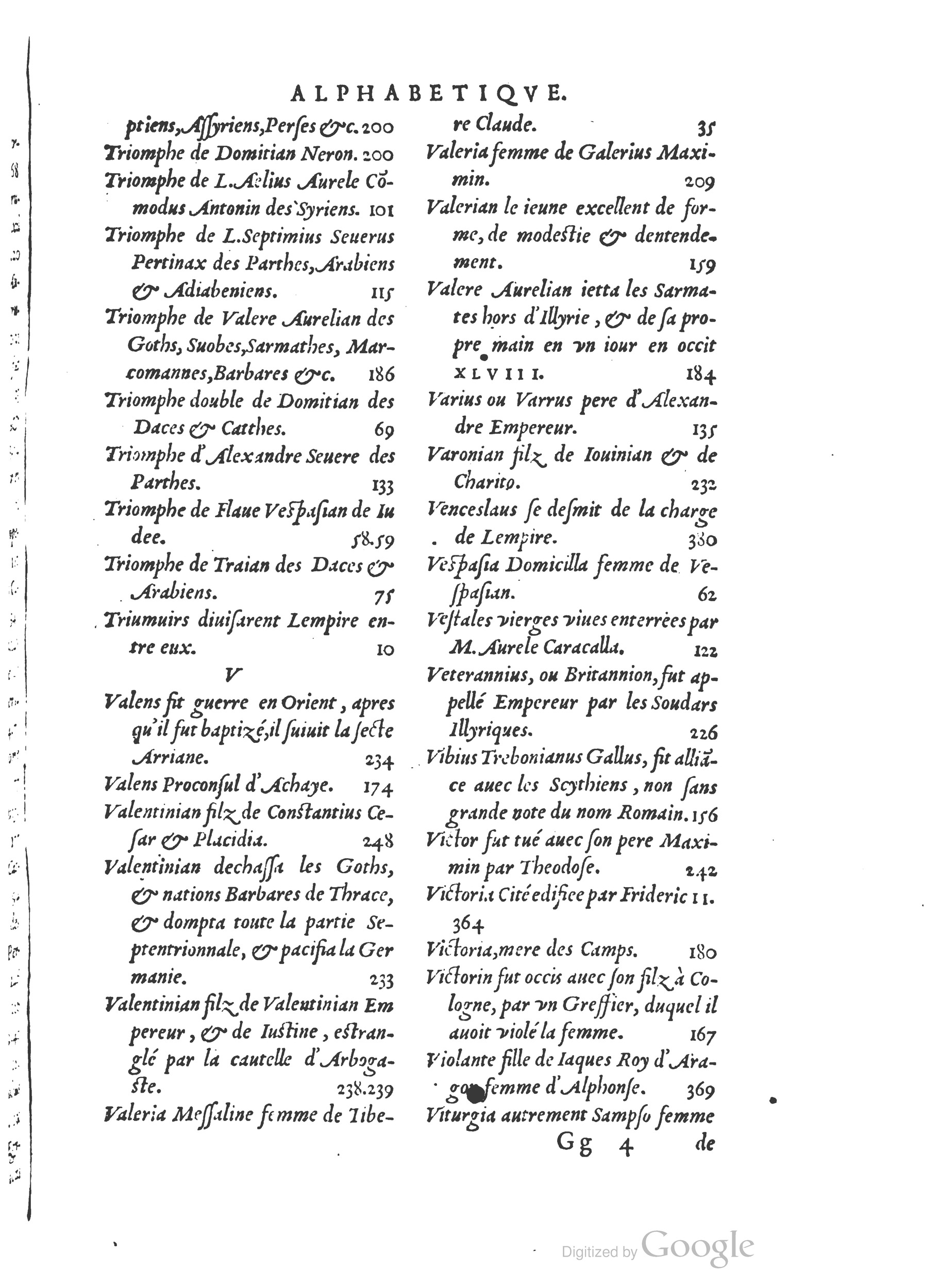 1553 - Jacopo Strada et Thomas Guérin - Épitome du Trésor des antiquités - BM Lyon