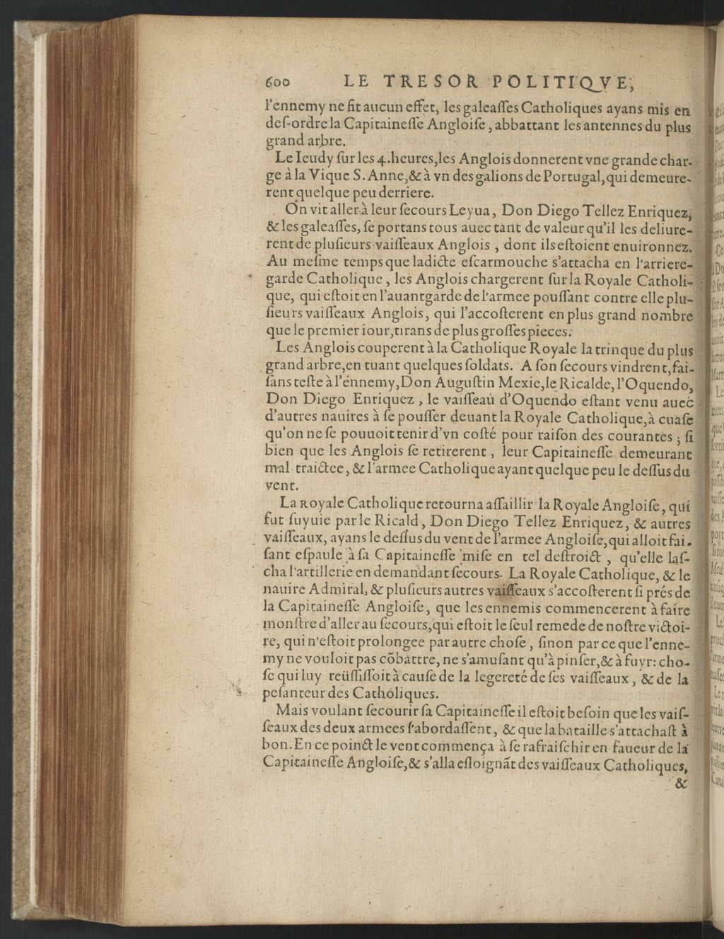 1608 - Nicolas Du Fossé - Trésor politique - BnF Tolbiac