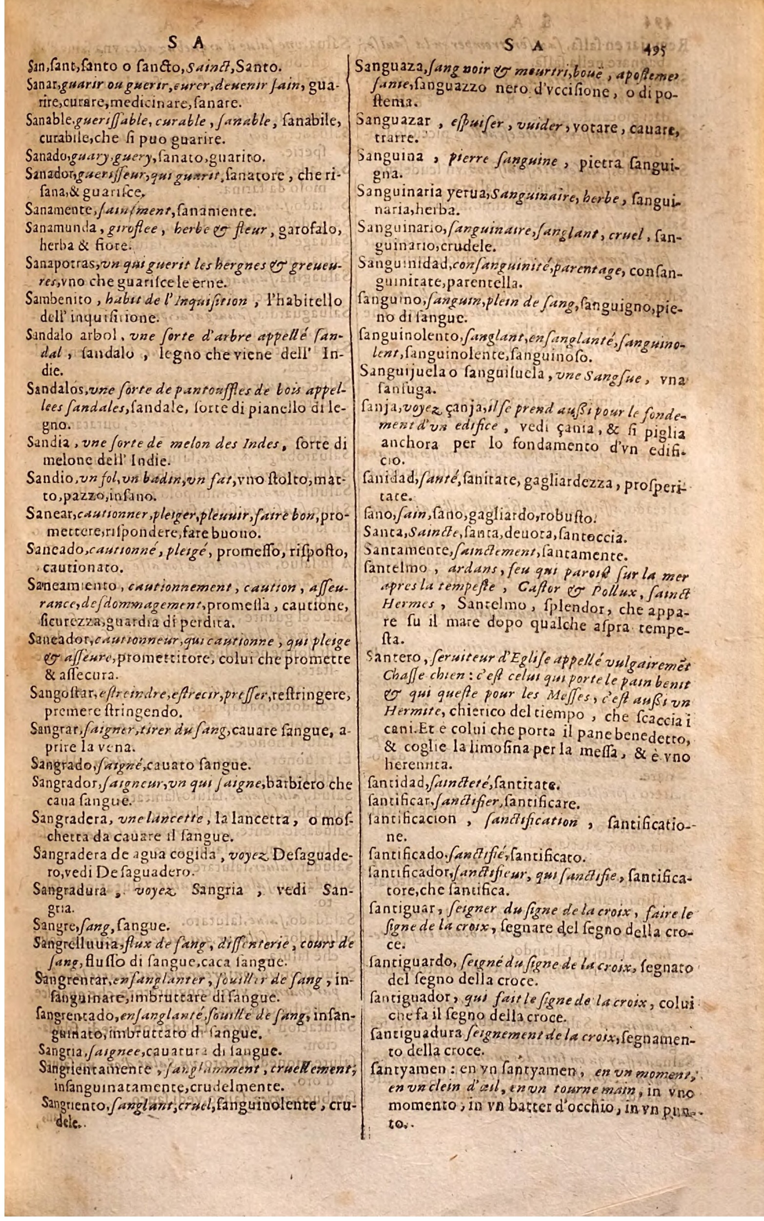 1627 - Jacques Crespin - Trésor des trois langues - Regensburg