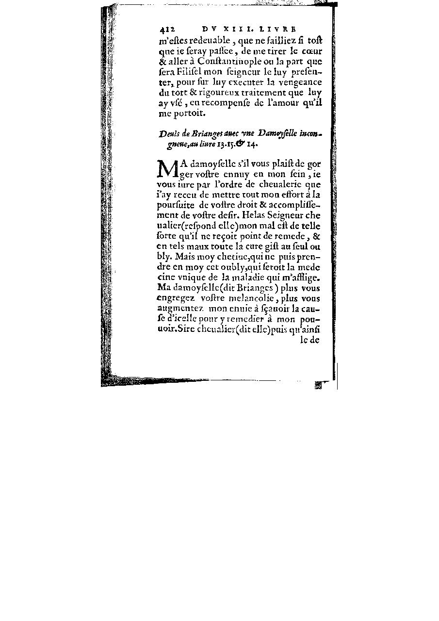1572 - Veuve Gabriel Cotier - Trésor des Amadis - BM Lyon