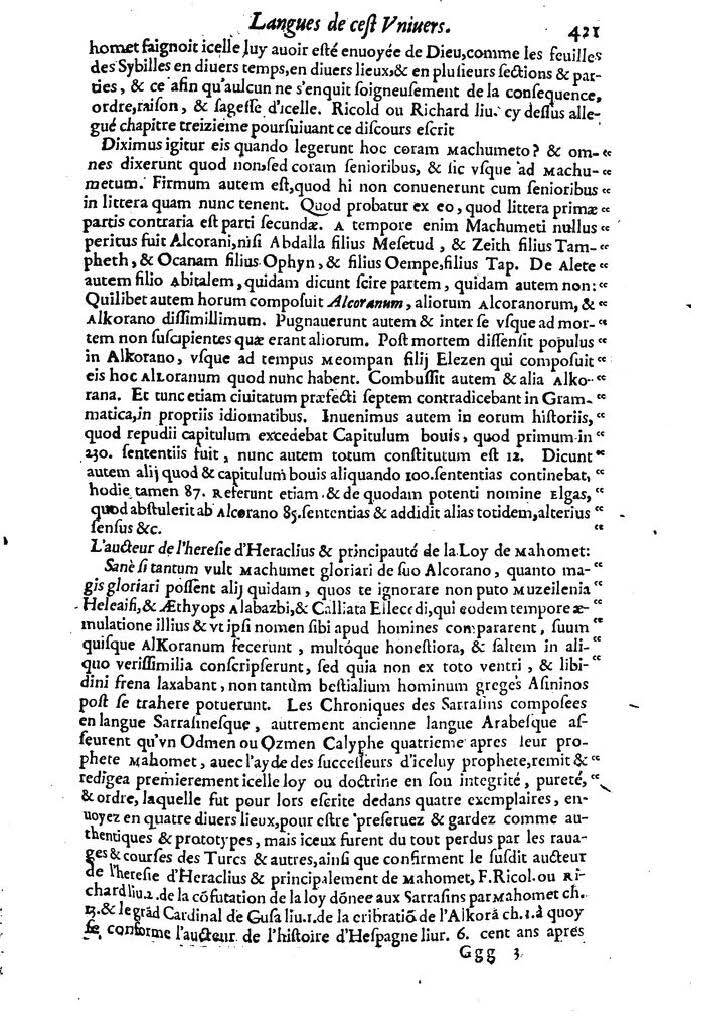 1613 - Matthieu Berjon - Trésor de l’histoire des langues de cet univers - BM Lyon
