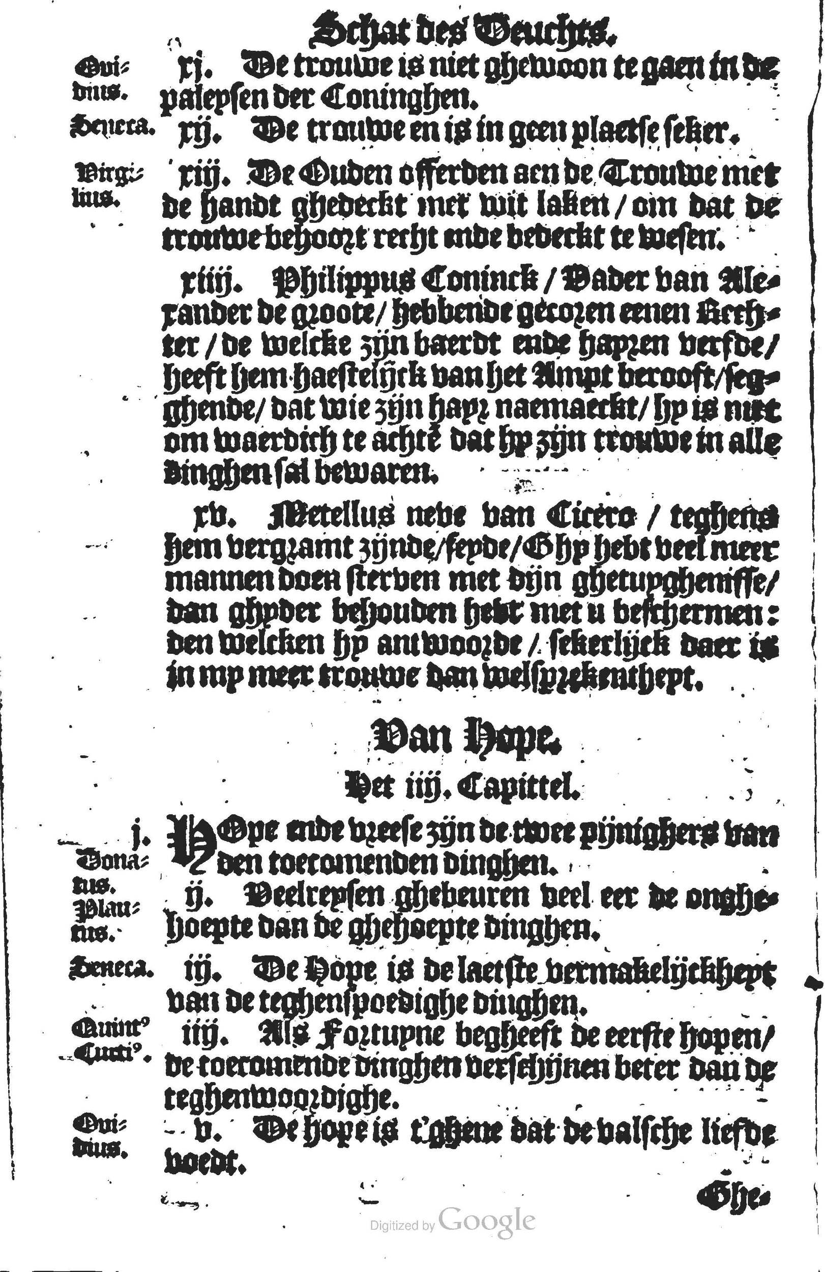 1594 - Cornelis Claesz - Trésor de vertu - BU Leiden