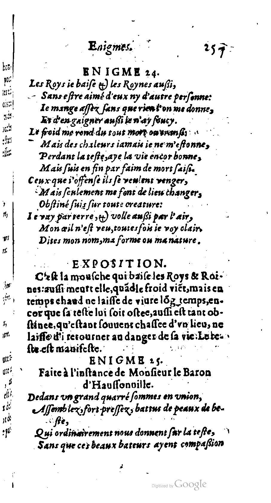 1611 - Romain de Beauvais - Trésor des récréations - BM Lyon