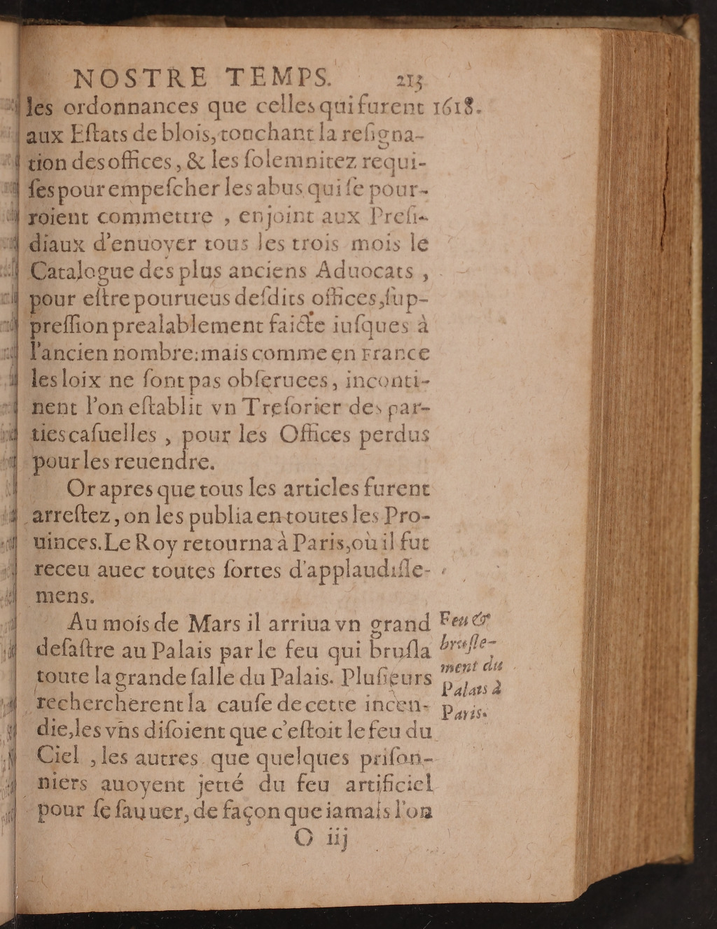 1626 - Joseph Bouillerot - Trésor de l’histoire générale de notre temps - BnF Arsenal