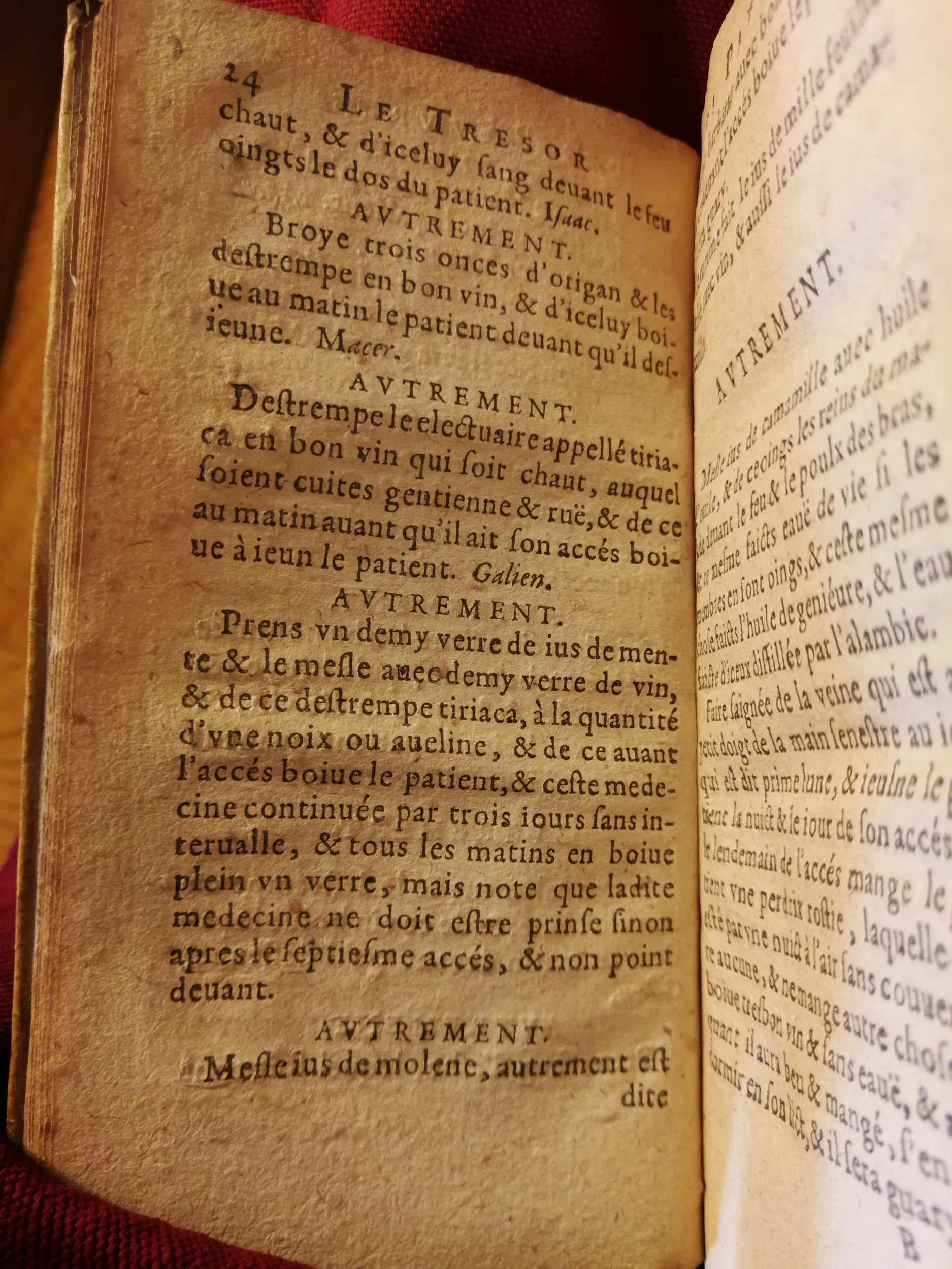 1618 - Antoine Bourriquant - Trésor des pauvres - Bibliothèque Sainte-Geneviève