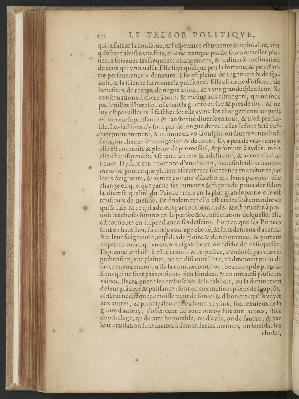1608 - Nicolas Du Fossé - Trésor politique - BnF Tolbiac