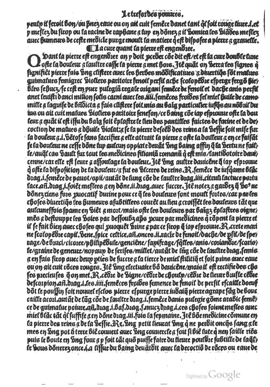 1527 - Claude Nourry - Trésor des pauvres - BU Madrid 1527 - Claude Nourry - Trésor des pauvres - BU Madrid