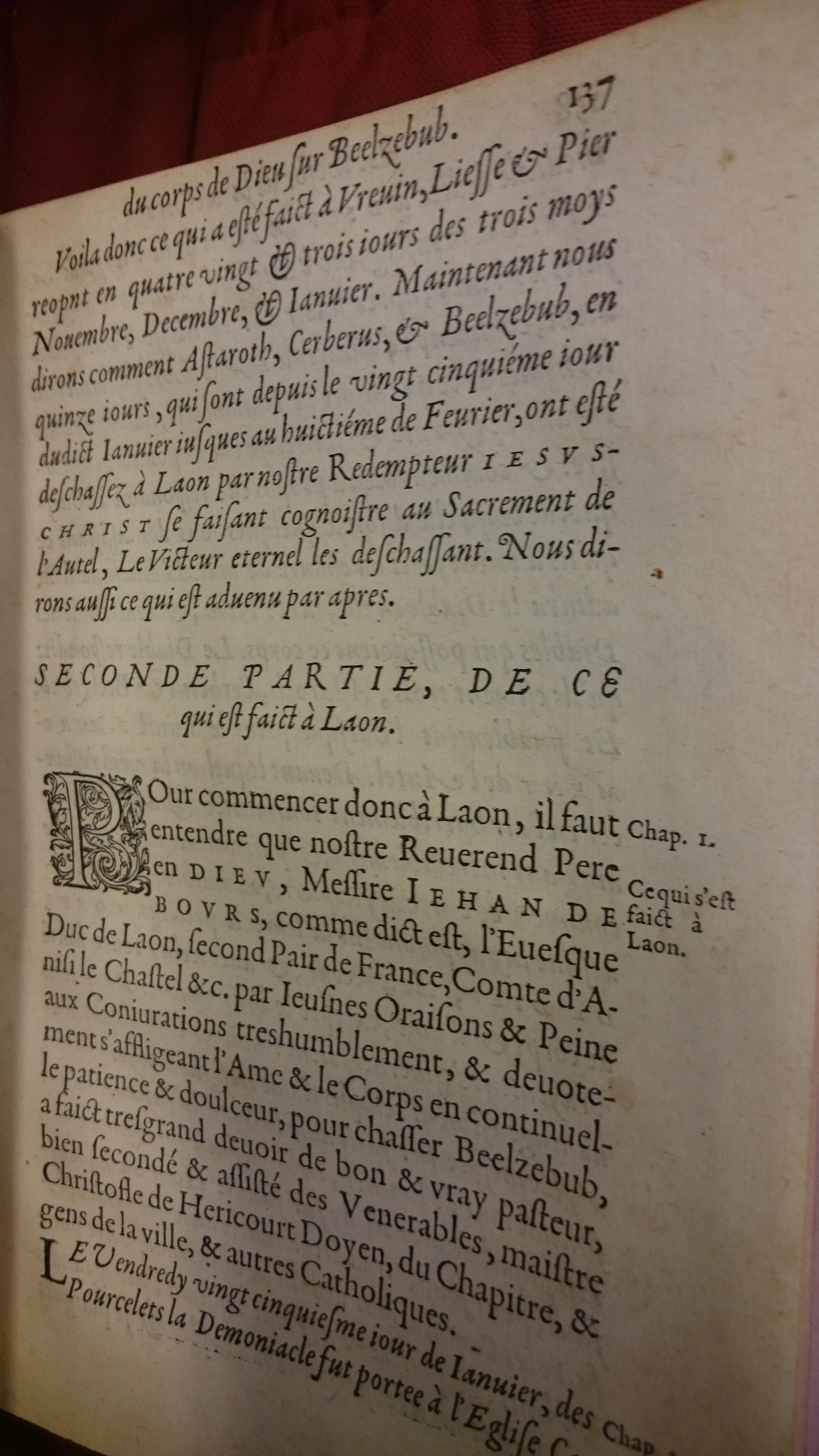 1578 - Nicolas Chesneau - Trésor et entière histoire de la triomphante victoire du corps de Dieu sur l’esprit malin - BM Lyon