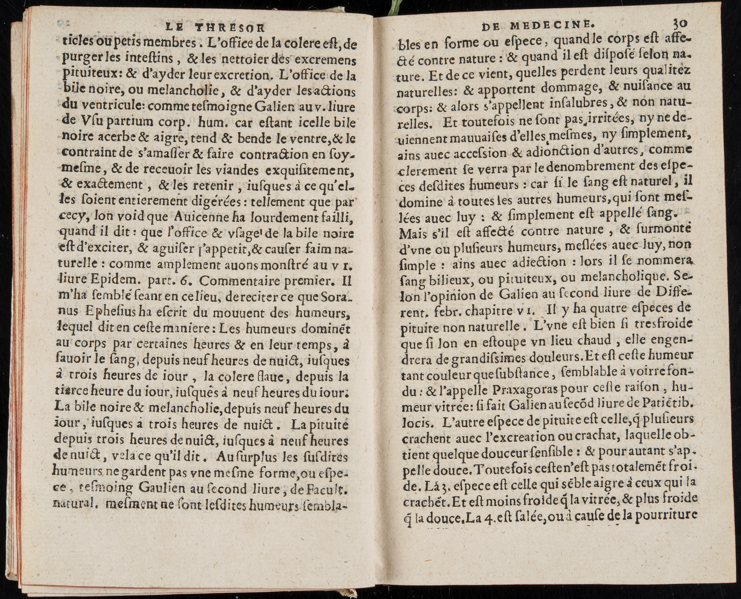 1560 - Nicolas Pelletier - Trésor de médecine - BM Poitiers