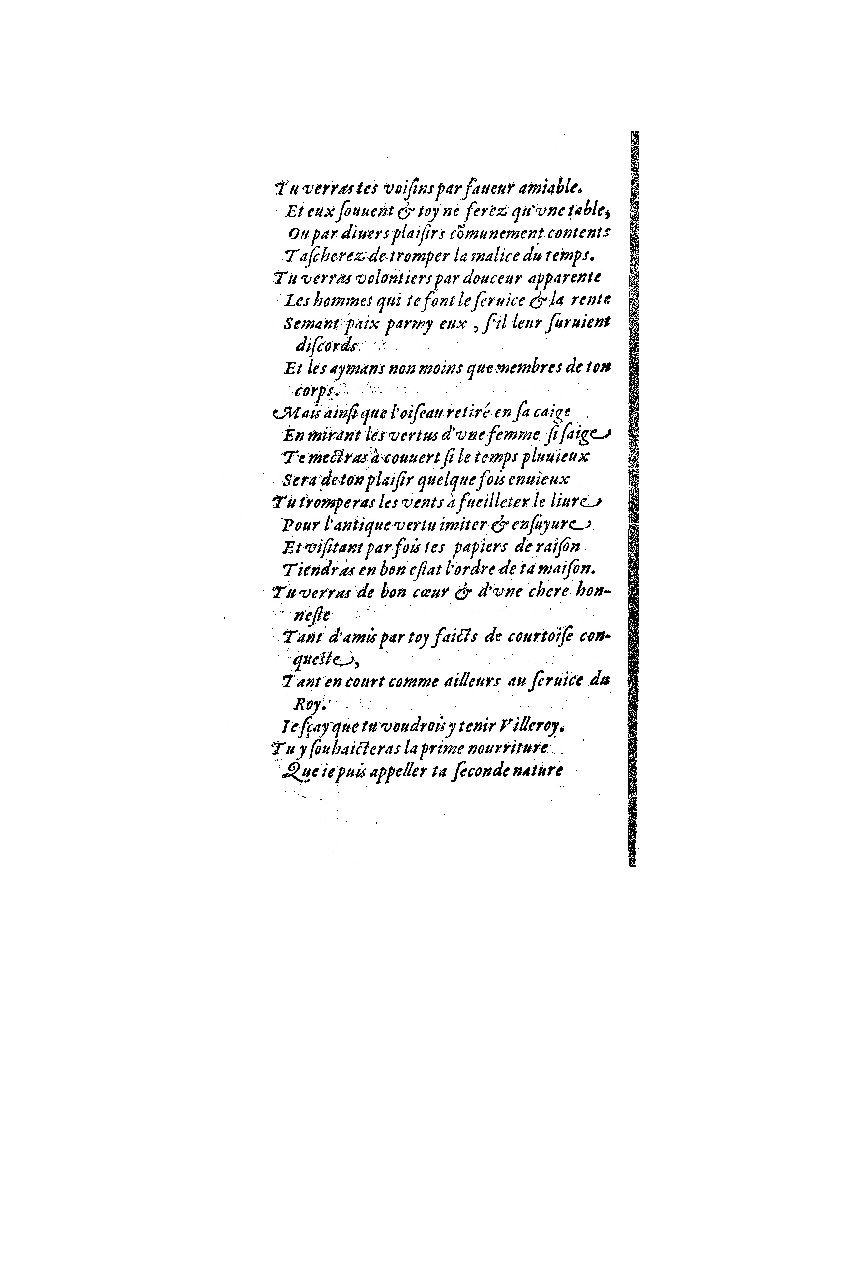 1572 - Nicolas Du Chemin - Finances et Trésor de la plume française - BM Lyon