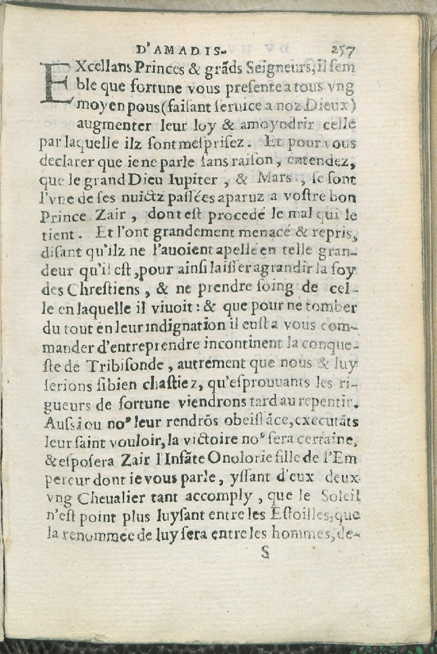 1559 - Pierre Regnard - Trésor des Amadis - Det KLG Copenhague