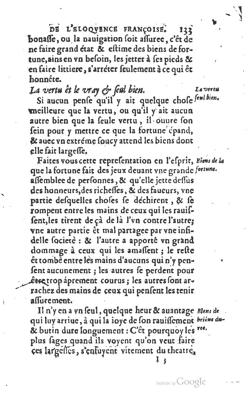 1610 - Louis Coste - Trésor de l’éloquence française (Seconde partie) - BM Lyon